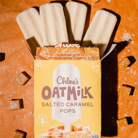 Salted Caramel Oatmilk Box and Pops